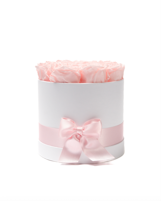 Hat Box - Pink Champagne