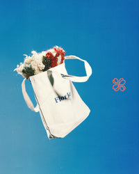 Flor Keeps canvas tote bag