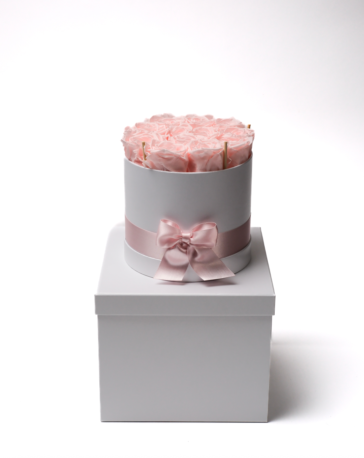 Hat Box - Pink Champagne