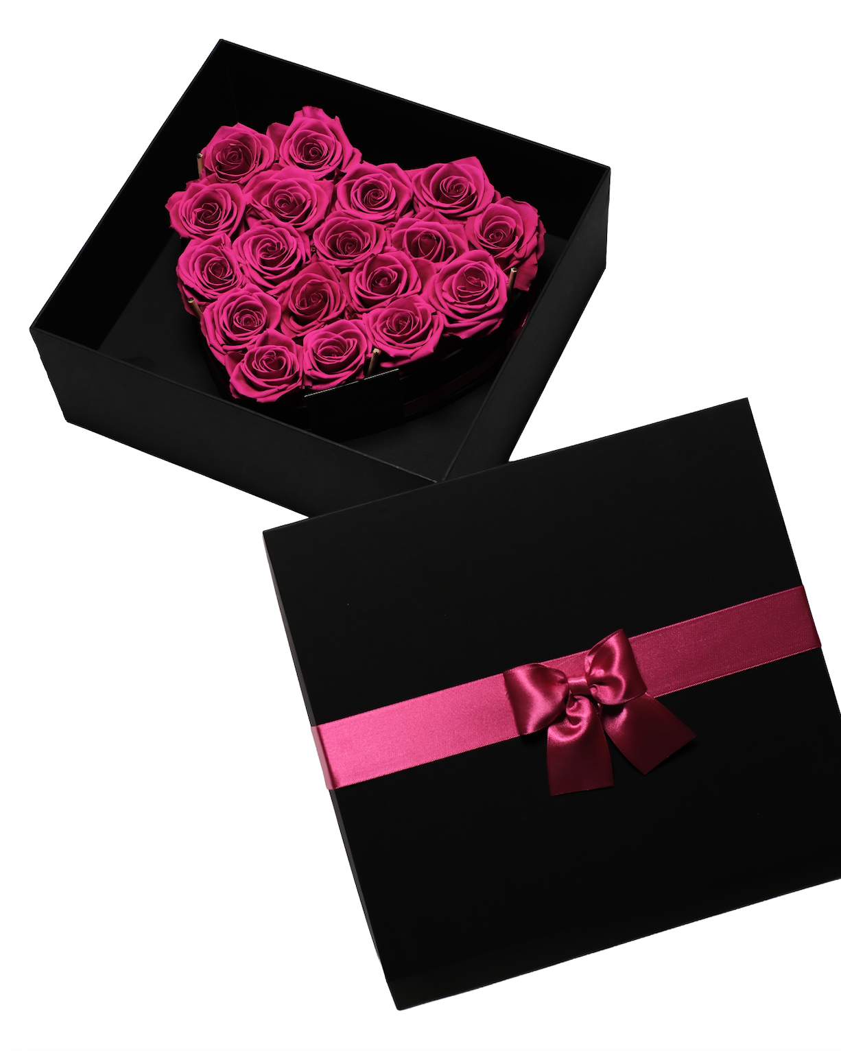 Heart Box - Hot Pink