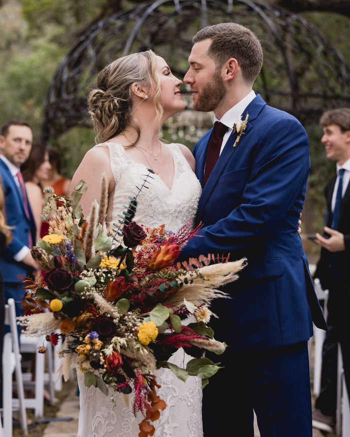 Down the aisle
